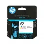 HP 62 Tri-color Original rašalo kasetė, Cyan, Magenta, Geltona, 1 vnt., 165 puslapių
