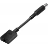 HP 7,4 mm į 4,5 mm nuolatinės srovės adapterio kištukas, juodas, vyriškas, moteriškas, 90°, HP CO06XL, verslui