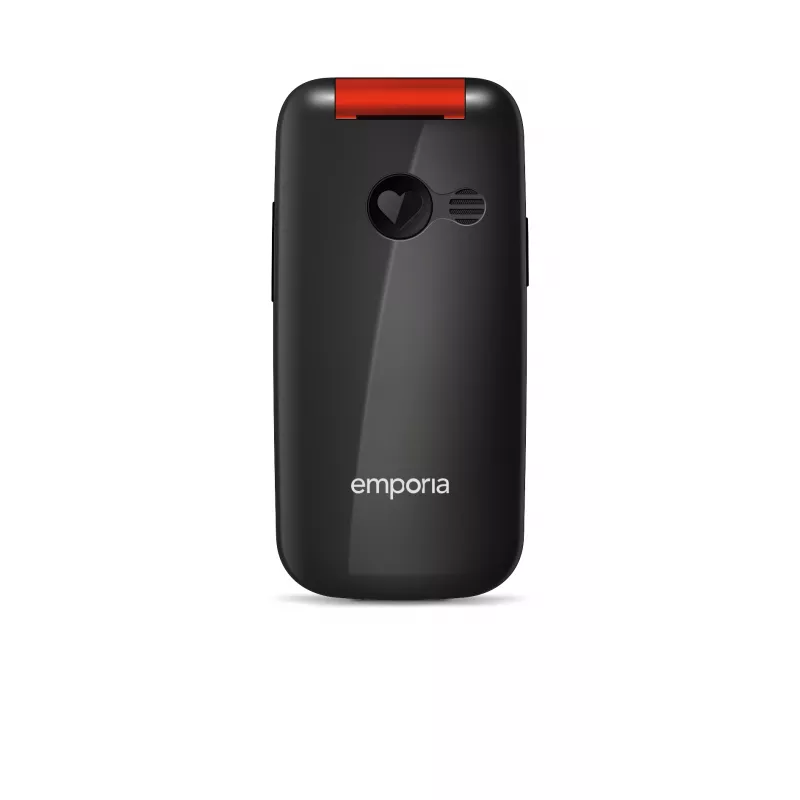 Emporia emporiaONE 6,1 cm (2,4 colio) 80 g Juoda, Raudona Senjorų telefonas