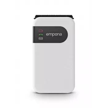 Emporia SIMPLICITYglam 7.11 cm (2.8 colio) 106 g Baltas senjorų telefonas