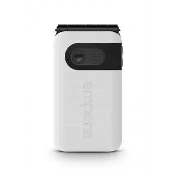 Emporia SIMPLICITYglam 7.11 cm (2.8 colio) 106 g Baltas senjorų telefonas