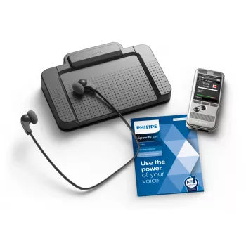 Philips DPM6700/03 diktofono-transkribavimo sistema su pėdiniu valdikliu