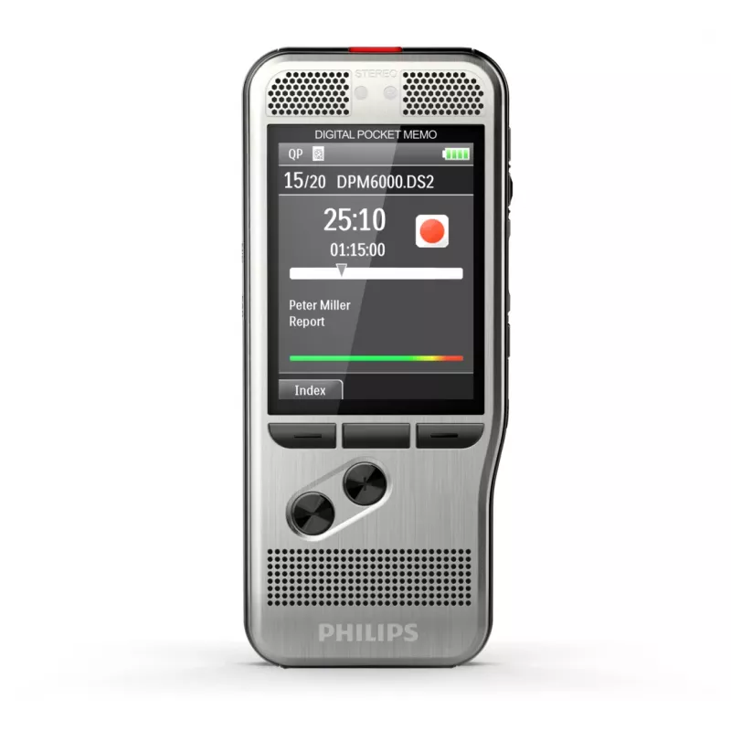 Philips Pocket Memo DPM6700/03 skaitmeninis diktavimo balso diktofonas