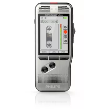Philips DPM 7200 diktofonas su „Flash Card“ nerūdijančiu plienu
