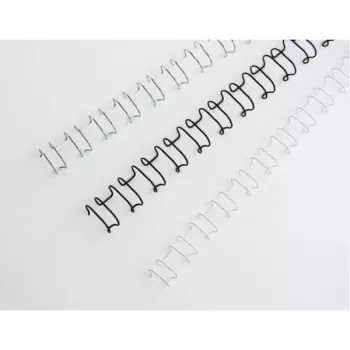 GBC Binding Wires MultiBind 6 mm, balta, metalas, 130 lapų, A4