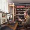 HP Poly Voyager Free 60+M UC anglies juodos spalvos belaidės ausinės + BT700 USB-C adapteris + lietimui jautrus įkrovimo dėklas
