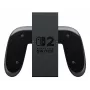 Nintendo Joy-Con 2 Įkrovimo Grip, Nintendo Switch 2, valdiklio rankena, juoda, permatoma, plastikinė, Nintendo, Joy-Con 2