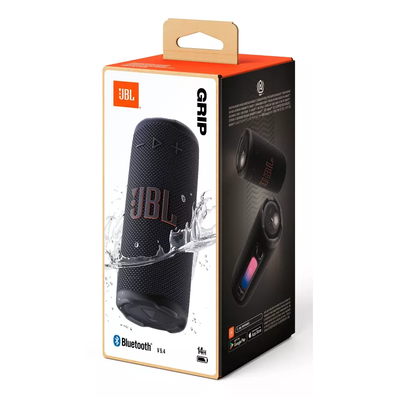 Nešiojamas garsiakalbis JBL Grip Mono, juodas, 16 W