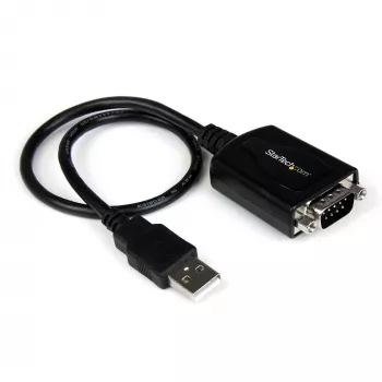 StarTech.com 1 pėdos USB į RS232 Serial DB9 adapterio kabelis su COM išlaikymu