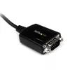 StarTech.com 1 pėdos USB į RS232 Serial DB9 adapterio kabelis su COM išlaikymu