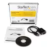 StarTech.com 1 pėdos USB į RS232 Serial DB9 adapterio kabelis su COM išlaikymu