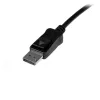 StarTech.com aktyvus DisplayPort kabelis 10 m – 4K Ultra HD, DP į DP, fiksavimo jungtys