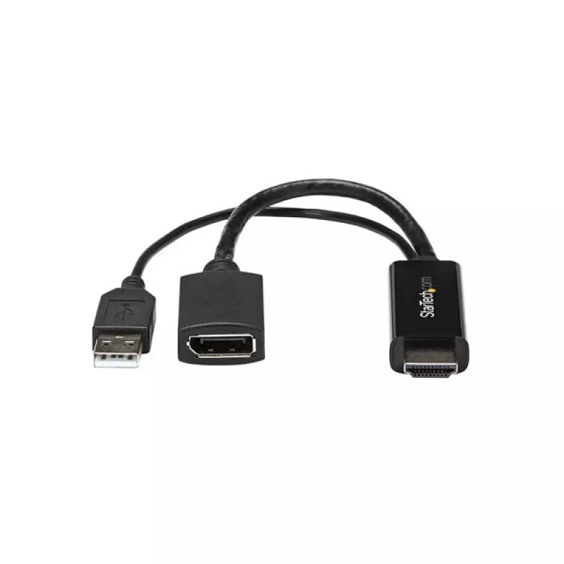 Aktyvus HDMI į DisplayPort adapteris StarTech.com, 4K 30Hz, 3840x2160, MegaChips STDP2600