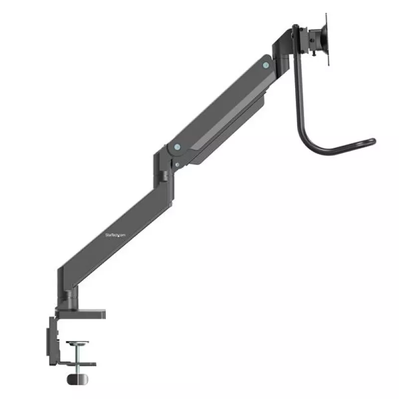 StarTech.com Dvigubo monitoriaus laikiklis ant stalo – ergonomiškas VESA laikiklis 32 colių (8 kg) ekranams – sinchronizuotas reguliavimas – aukščio reguliavimas – C spaustuvas/įvorė