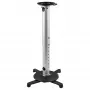 StarTech.com Universalus lubinis projektoriaus laikiklis – sunkus, reguliuojamo aukščio/teleskopinis stulpas 5–22,7 colio nuo lubų – 33 svarai (15 kg) – pakreipimas/sukimas – kabantis laikiklis su kronšteinu