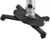 StarTech.com Universalus lubinis projektoriaus laikiklis – sunkus, reguliuojamo aukščio/teleskopinis stulpas 5–22,7 colio nuo lubų – 33 svarai (15 kg) – pakreipimas/sukimas – kabantis laikiklis su kronšteinu