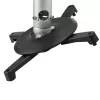 StarTech.com Universalus lubinis projektoriaus laikiklis – sunkus, reguliuojamo aukščio/teleskopinis stulpas 5–22,7 colio nuo lubų – 33 svarai (15 kg) – pakreipimas/sukimas – kabantis laikiklis su kronšteinu