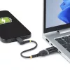 StarTech.com USB-C į USB-A adapteris, USB 5Gbps, kompaktiškas USB-C kištukas į USB-A lizdą, tvirtas metalinis korpusas, M/F