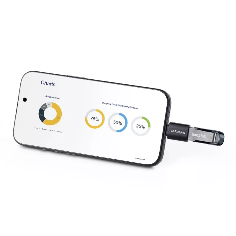 StarTech.com USB-C į USB-A adapteris, USB 5Gbps, kompaktiškas USB-C kištukas į USB-A lizdą, tvirtas metalinis korpusas, M/F