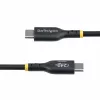StarTech.com 3 m USB-C įkrovimo laidas, USB-IF sertifikuotas USB C laidas, 240W PD EPR, USB 2.0 Type-C nešiojamojo kompiuterio įkroviklio laidas, USB-C duomenų perdavimo laidas, TPE apvalkalas, M/M