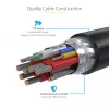 StarTech.com 3 m USB-C įkrovimo laidas, USB-IF sertifikuotas USB C laidas, 240W PD EPR, USB 2.0 Type-C nešiojamojo kompiuterio įkroviklio laidas, USB-C duomenų perdavimo laidas, TPE apvalkalas, M/M