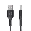 StarTech.com 3m USB-A į USB-C įkrovimo laidas, įkrovimas ir sinchronizavimas, 3A, USB 2.0, TPE apvalkalas – juodas