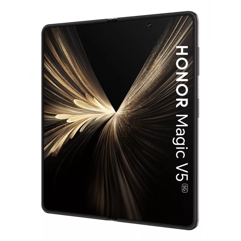 Išmanusis telefonas Honor MAGIC V5 20,2 cm (7,95 colio) MagicOS 9.0.1 5G USB Type-C 16 GB 512 GB 5820 mAh Juoda