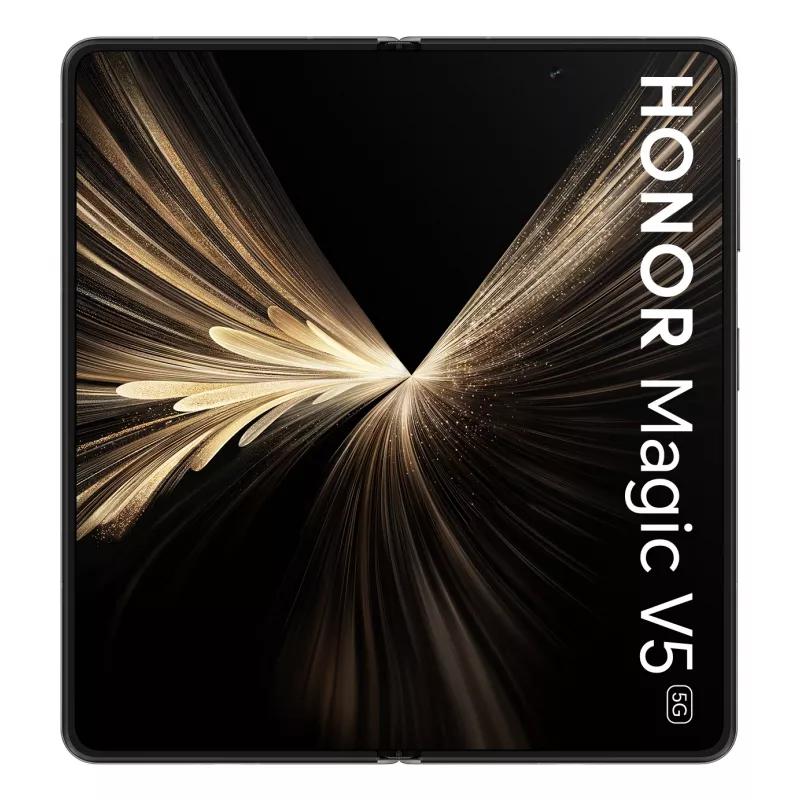 Išmanusis telefonas Honor MAGIC V5 20,2 cm (7,95 colio) MagicOS 9.0.1 5G USB Type-C 16 GB 512 GB 5820 mAh Juoda
