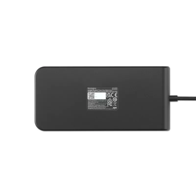 Docking stotelė Kensington UH1500P EQ USB-C 5Gbps Trigubas vaizdas 4K