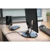 Kensington Desktop & Peripherals Locking Kit 2.0, 2.44 m, raktinis, anglinis plienas, juoda, sidabrinė