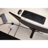 Kensington Desktop & Peripherals Locking Kit 2.0, 2.44 m, raktinis, anglinis plienas, juoda, sidabrinė