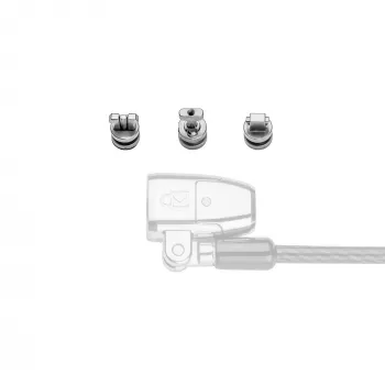 Kensington ClickSafe Universal Slots Security Anchors Kit, inkaras, nerūdijantis plienas, 3 vnt, 31 g, 115 mm, 85 mm