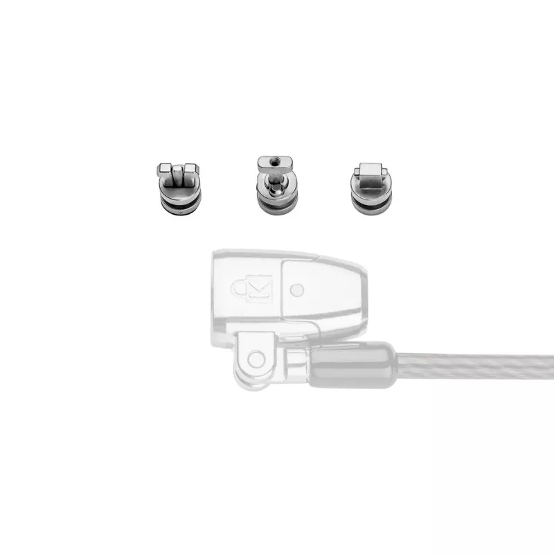 Kensington ClickSafe Universal Slots Security Anchors Kit, inkaras, nerūdijantis plienas, 3 vnt, 31 g, 115 mm, 85 mm
