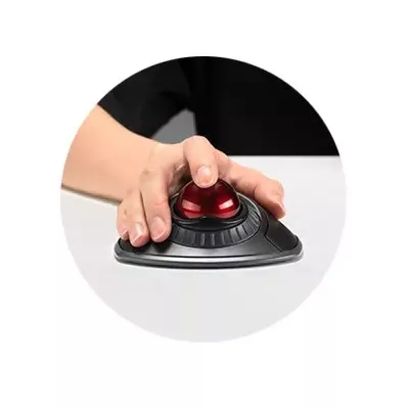 Kensington Orbit Wireless Trackball su slinkties žiedu - juoda