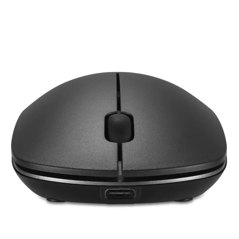 Kensington MY230 EQ belaidė pelė – vidutinio dydžio, abipusė, RF belaidis + Bluetooth, 1200 DPI, juoda