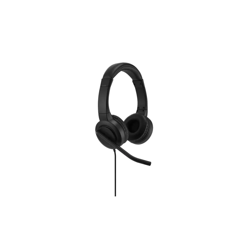 Kensington H1000 USB-C ausinės ant ausų, laidinės, skambučiai/muzika, 20 - 20000 Hz, 190 g, juodos