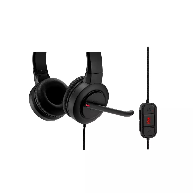 Kensington H1000 USB-C ausinės ant ausų, laidinės, skambučiai/muzika, 20 - 20000 Hz, 190 g, juodos