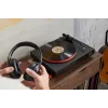 JBL Spinner BT juostinė pavara vinilinis grotuvas juoda, oranžinė