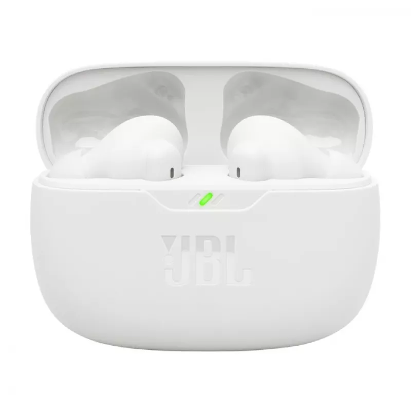 JBL Wave Beam 2 Belaidės ausinės Įterpiamos Skambučiams/Muzikai Baltos