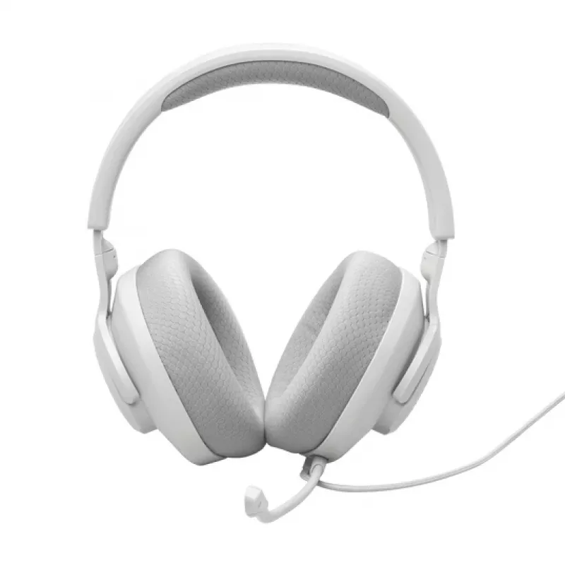 JBL Quantum 100M2 ausinės laidinės galvos juosta žaidimams balta