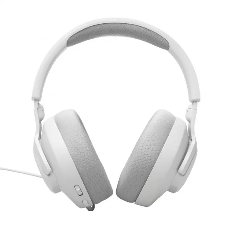 JBL Quantum 100M2 ausinės laidinės galvos juosta žaidimams balta