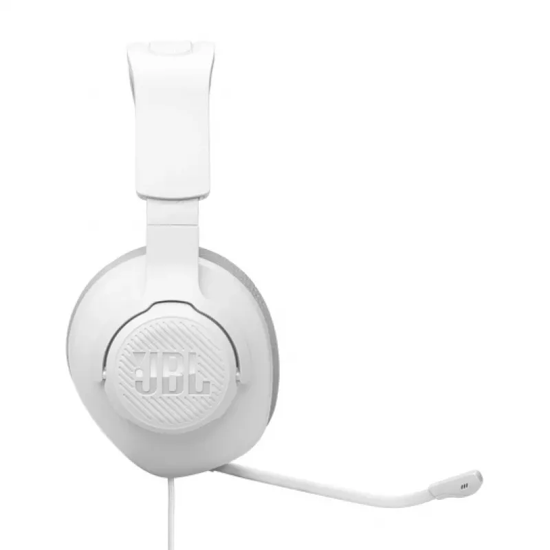 JBL Quantum 100M2 ausinės laidinės galvos juosta žaidimams balta