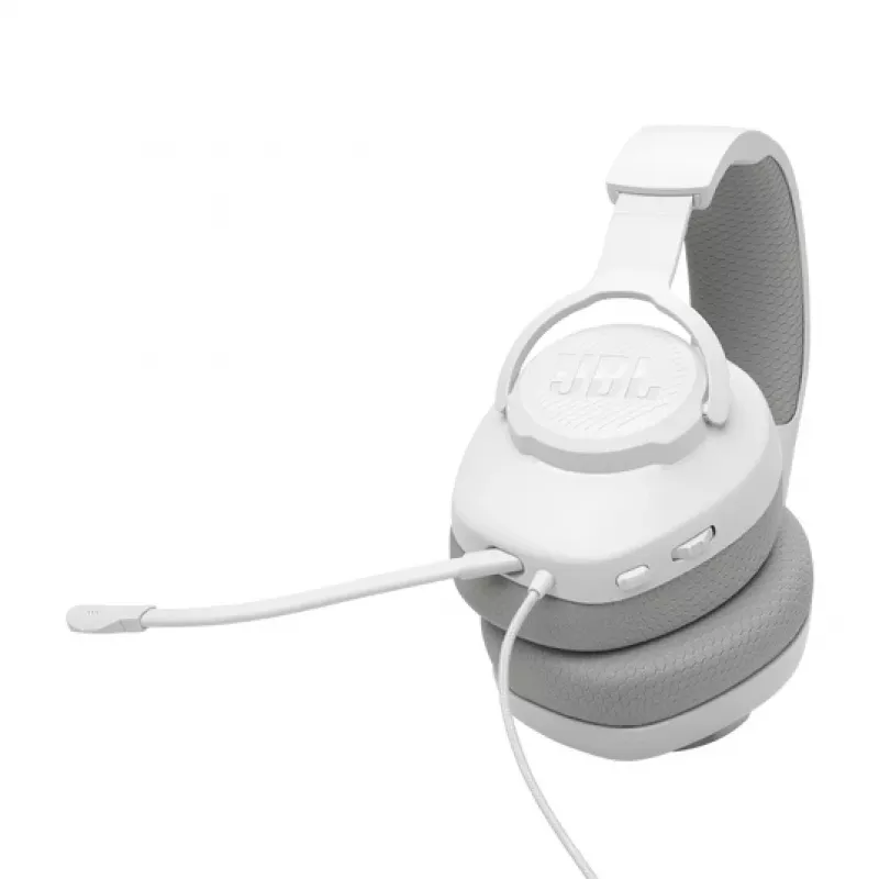 JBL Quantum 100M2 ausinės laidinės galvos juosta žaidimams balta