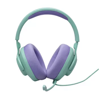 Ausinės JBL Quantum 100M2, laidinės, žaidimams, cian