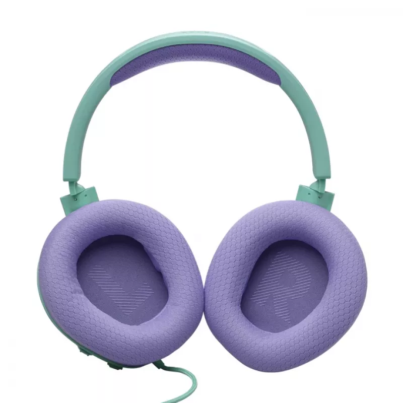 Ausinės JBL Quantum 100M2, laidinės, žaidimams, cian