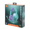 Ausinės JBL Quantum 100M2, laidinės, žaidimams, cian