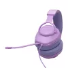 Laidinis žaidimų ausinių komplektas JBL Quantum 100M2 — uždengiančios ausines, 20–20000 Hz, 1,2 m kabelis, violetinė