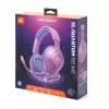 Laidinis žaidimų ausinių komplektas JBL Quantum 100M2 — uždengiančios ausines, 20–20000 Hz, 1,2 m kabelis, violetinė