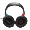 Ausinės JBL Quantum 100N, laidinės, žaidimams, mėlyna, raudona