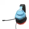 Ausinės JBL Quantum 100N, laidinės, žaidimams, mėlyna, raudona